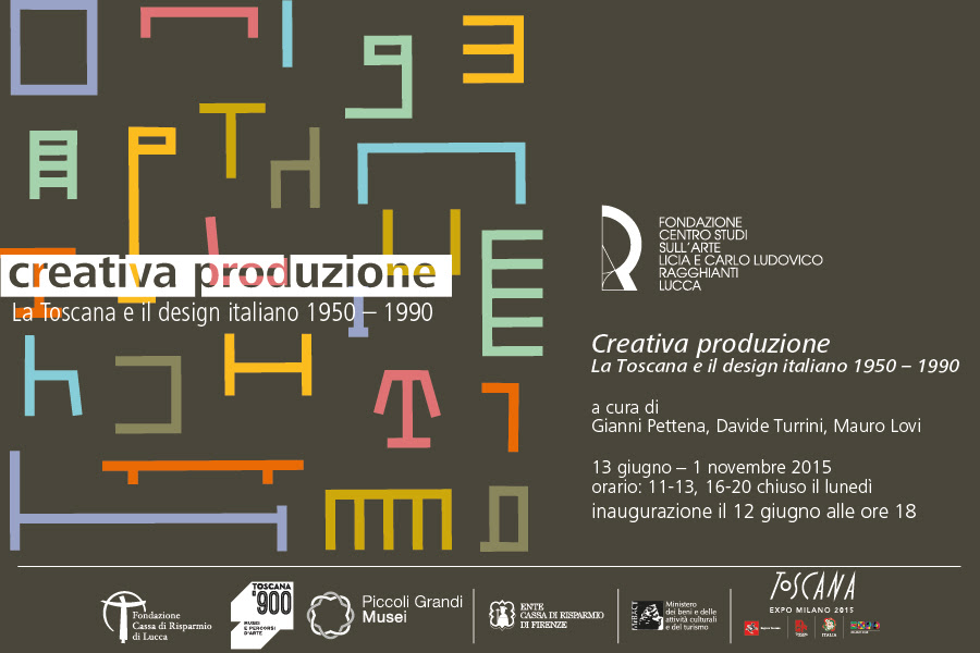 Creativa produzione. La Toscana e il design italiano 1950-1990